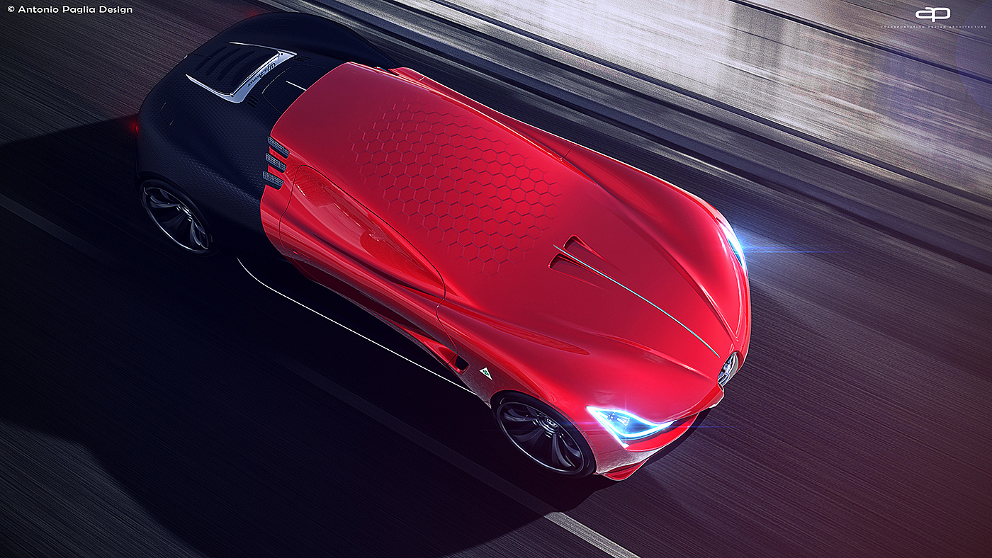 grace，power，alfa，alpha，Concept sports car，